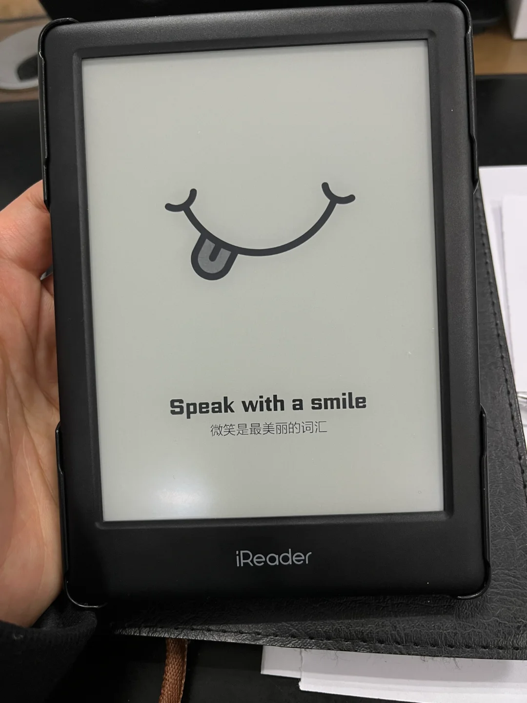 新买的ireader light3 turbo电纸书到手