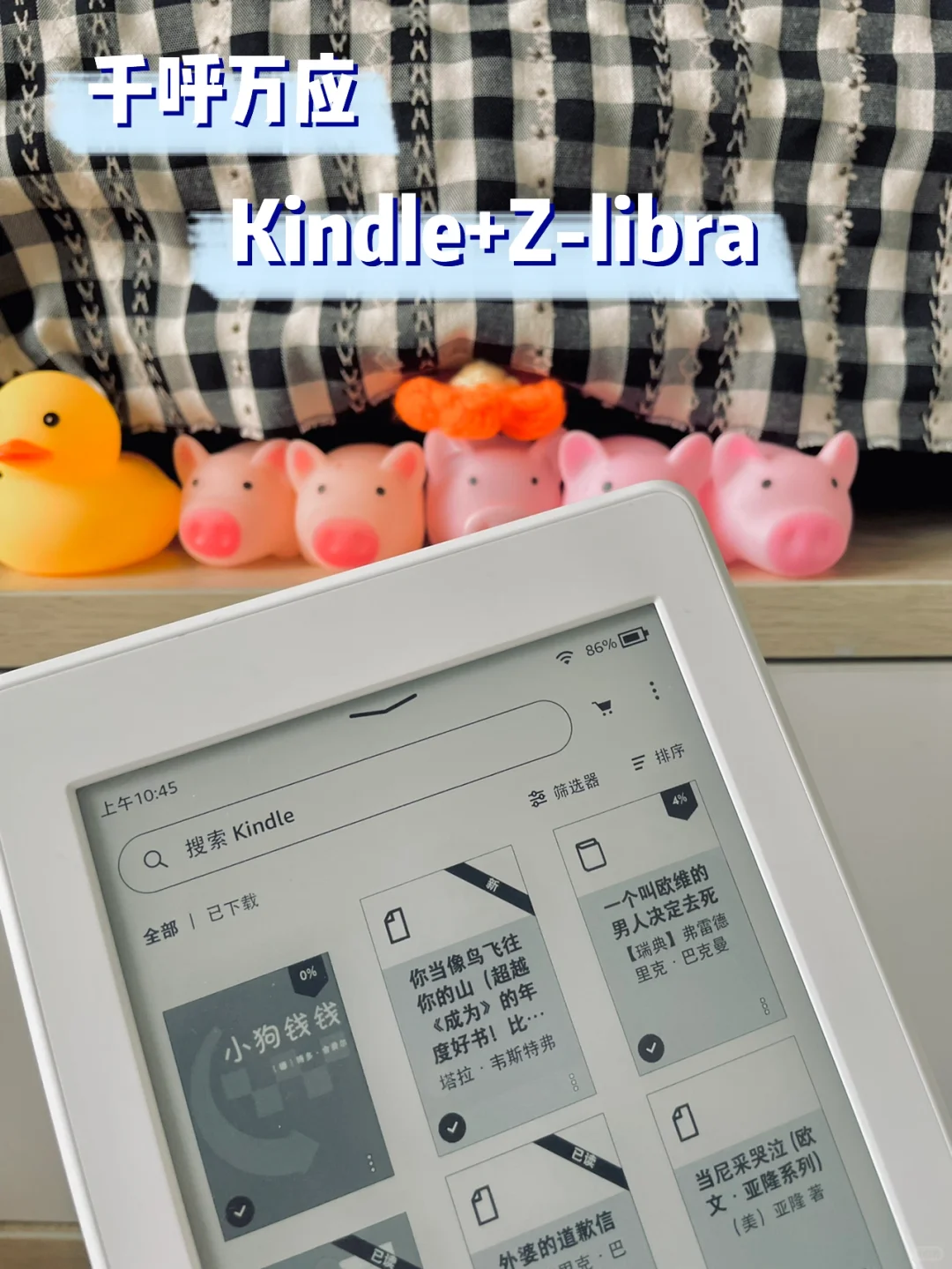 千呼万应Kindle+Z-library来啦🔍