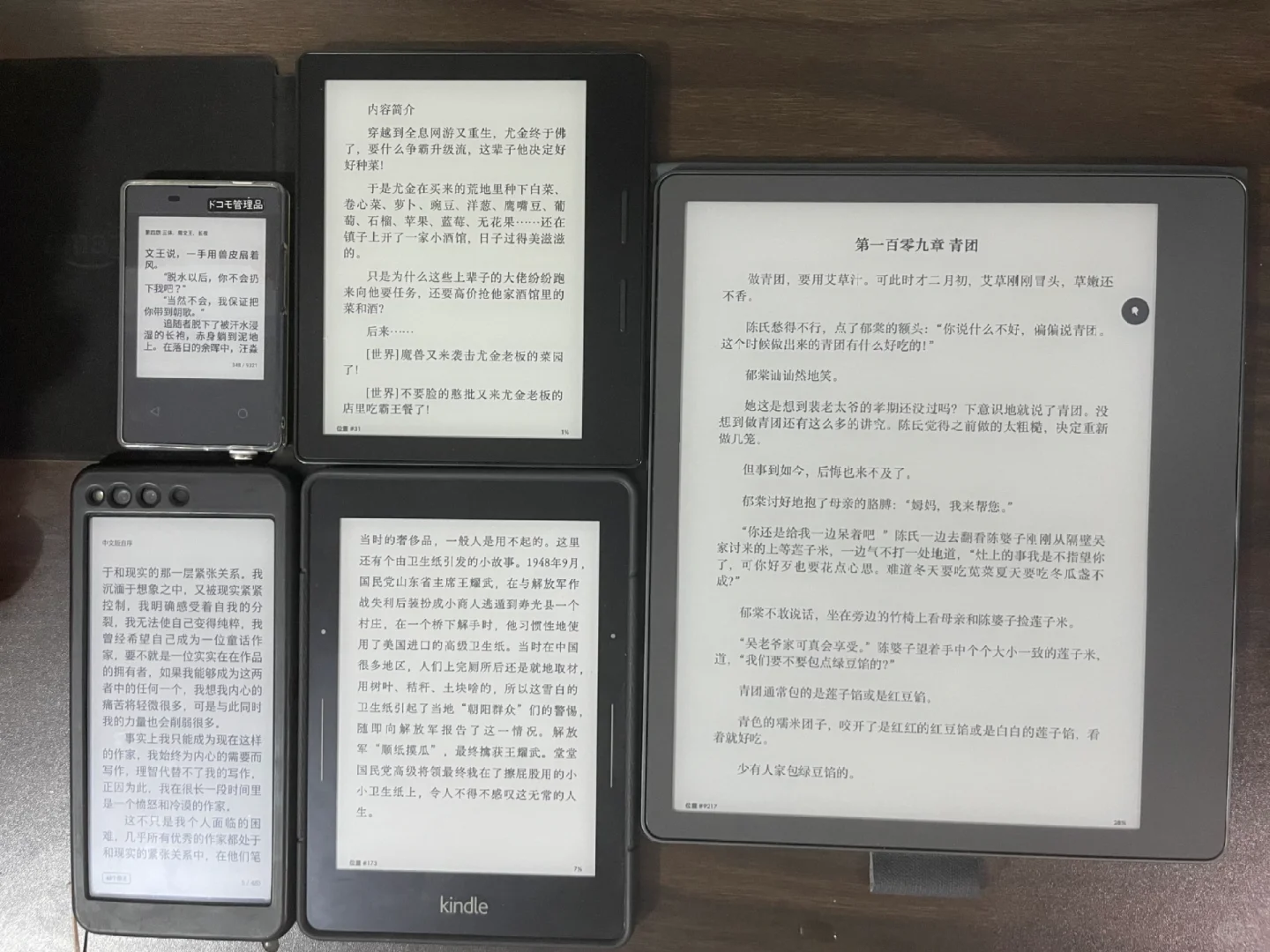 电纸书也有自己的mini/plus/pro/pro max