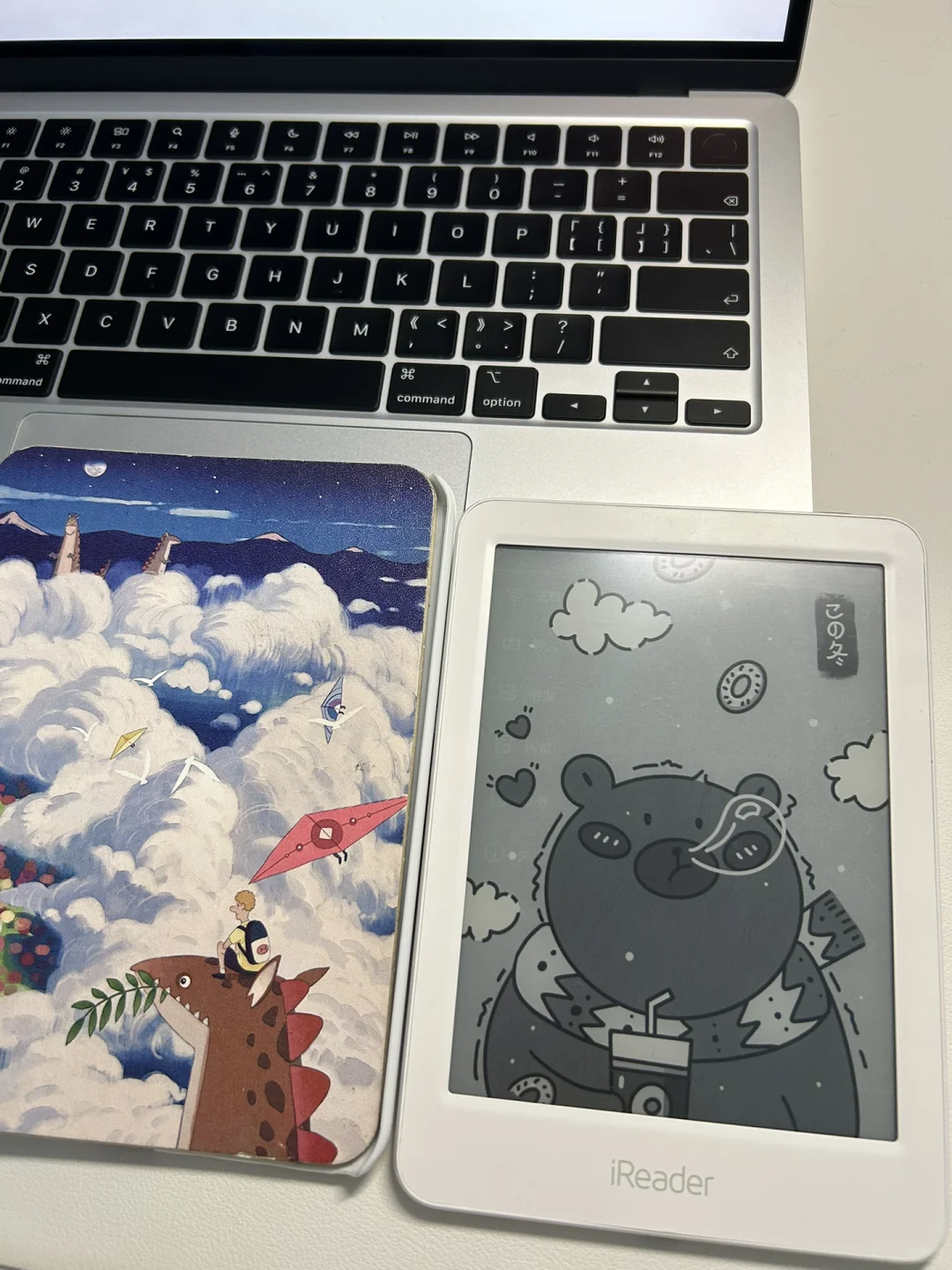 出iReader R6002白色，墨水屏电子书