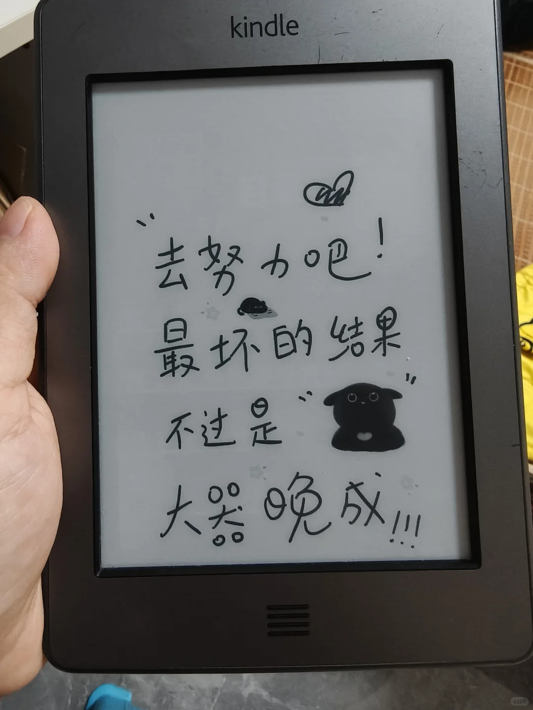 新到的kindle kt
