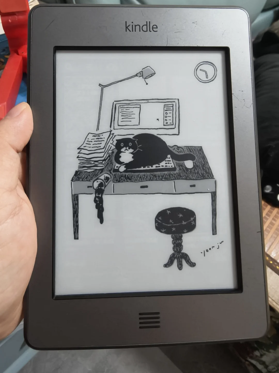 新到的kindle kt