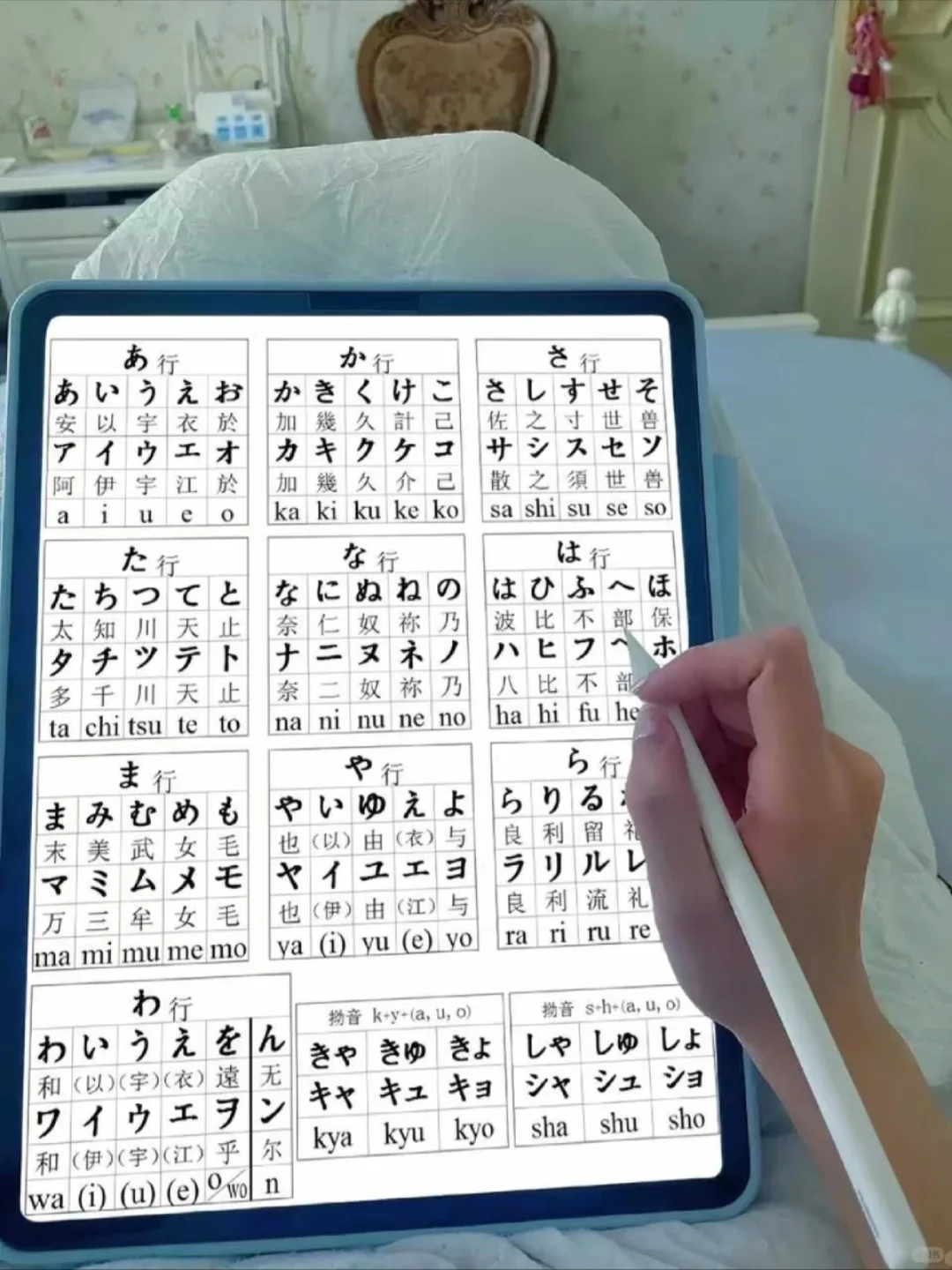 无所谓，我们日语人也有自己的iPad😚...