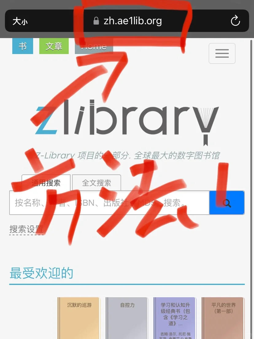 ️️Zlibrary打不开最新3⃣️种解决办法👈