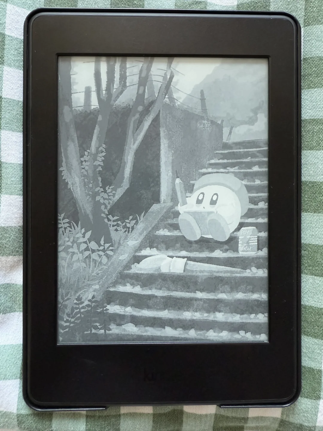 Kindle也是用上自定义屏保了