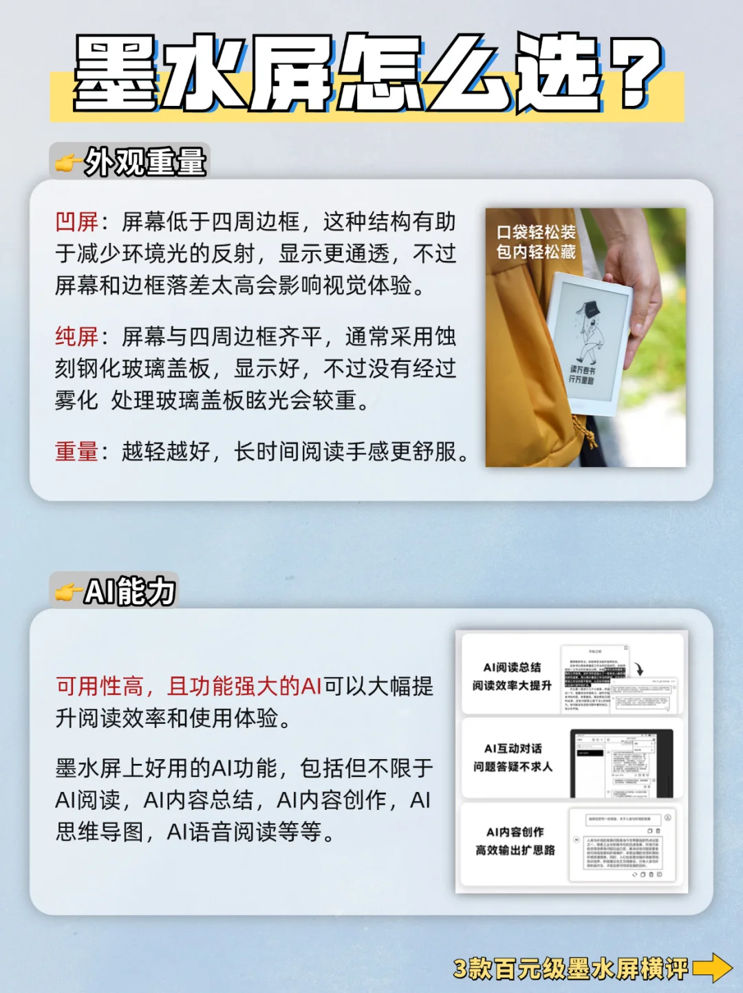 25年入门级阅读器选购攻略，拒绝踩坑❗️