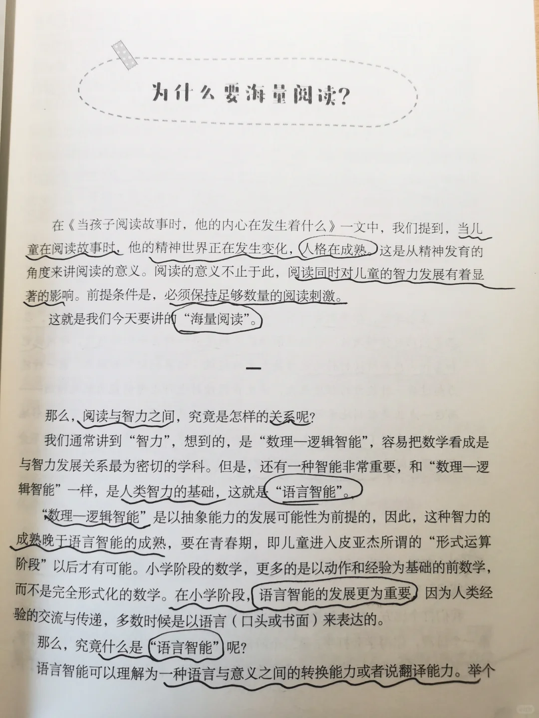 为什么要海量阅读？（一）