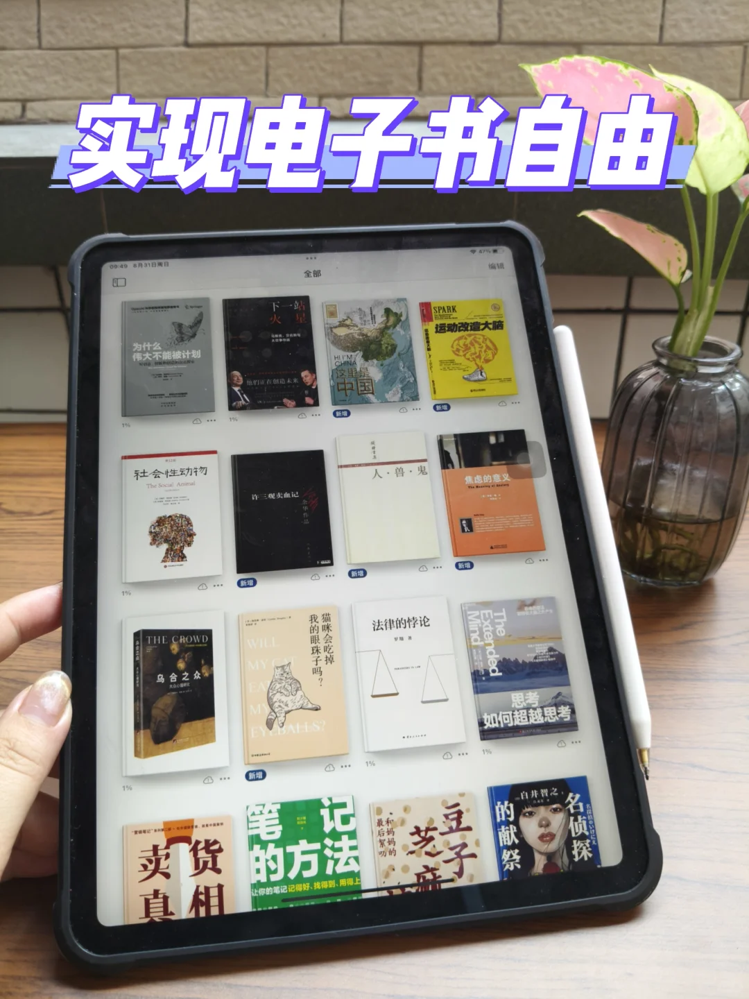 感谢小红书！让我实现了电子书自由…