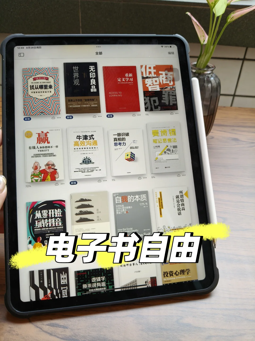 我真的在小红书实现了电子书自由！！！