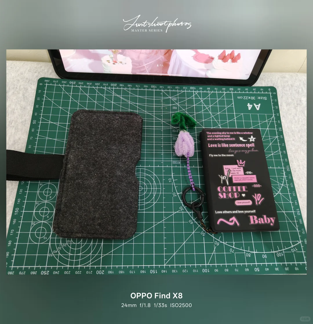 配件终于到齐了，打扮的美美的。