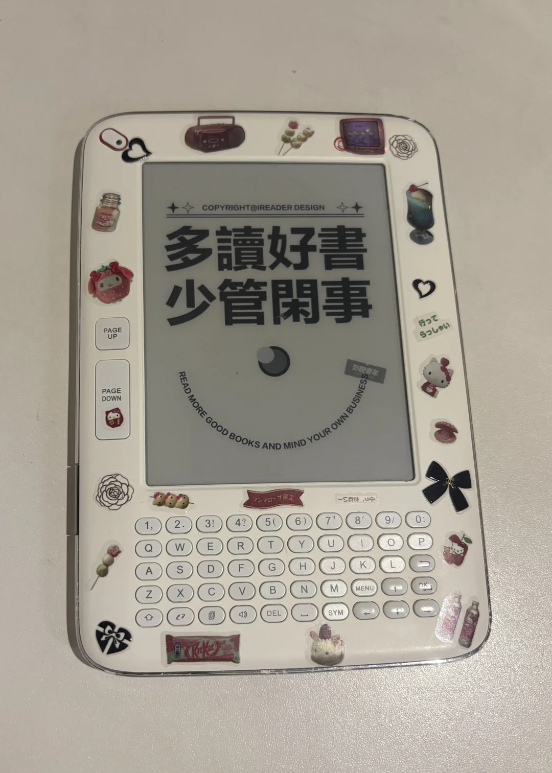 体验了把墨水屏阅读器的快落🐳