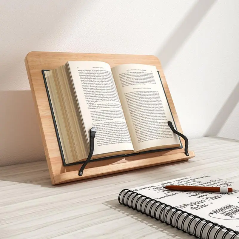 读书人必备神器📚实木折叠阅读架太香了