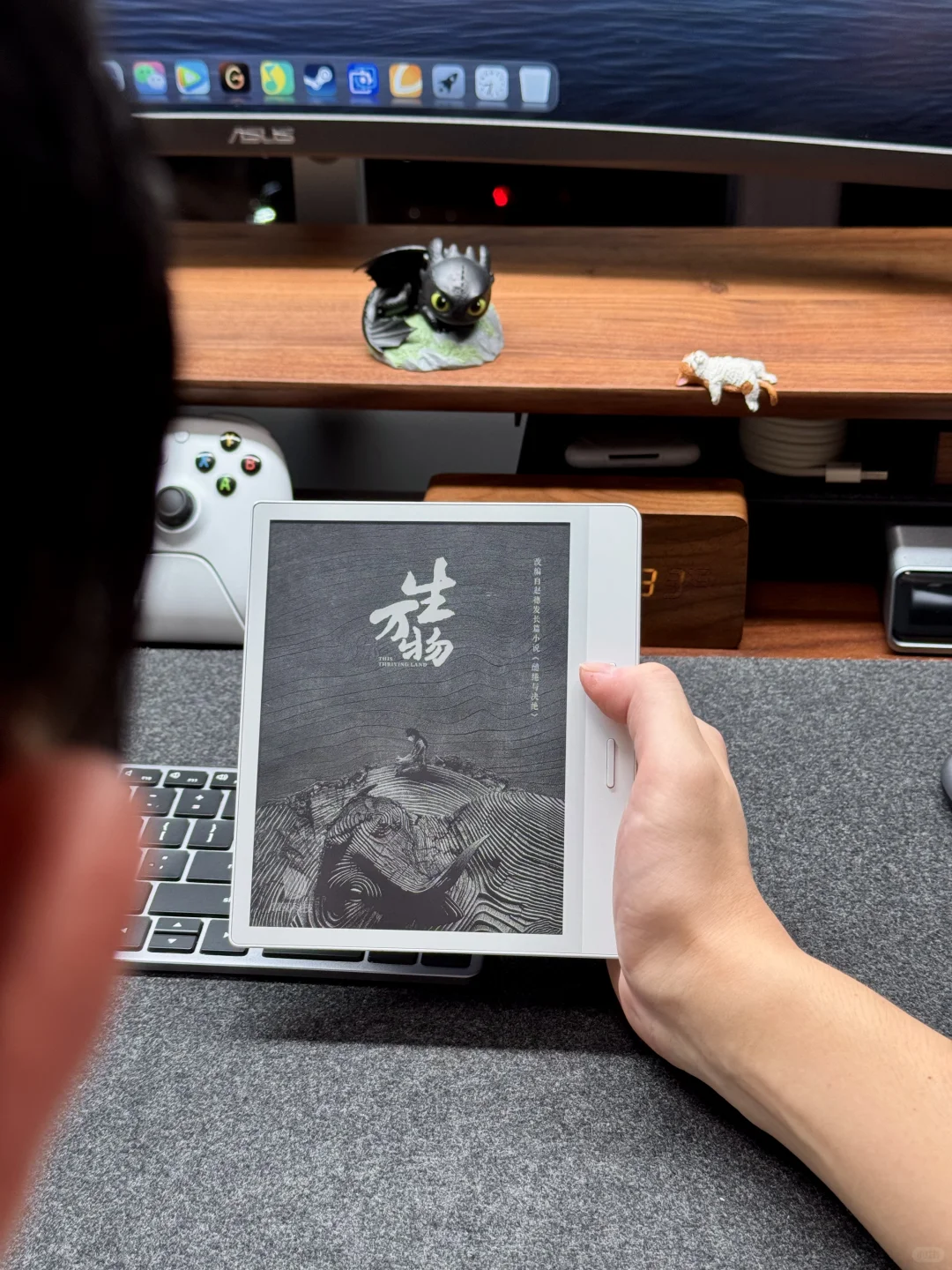 在窗前，解锁久读不累的「掌」握感