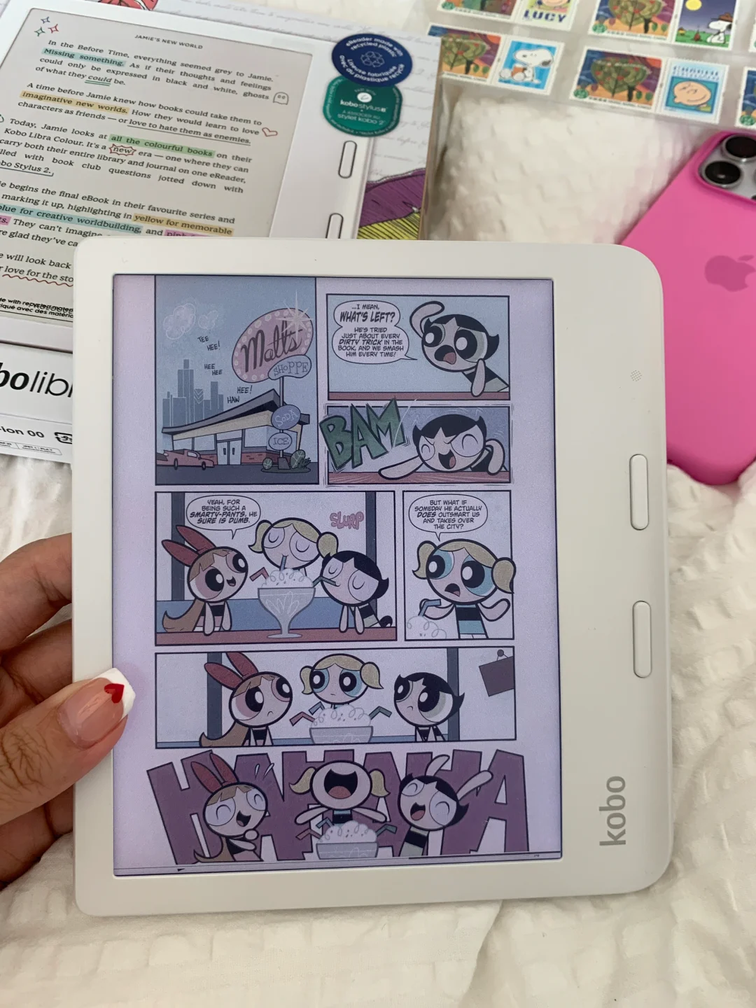 Kobo libra colour 真的太香了