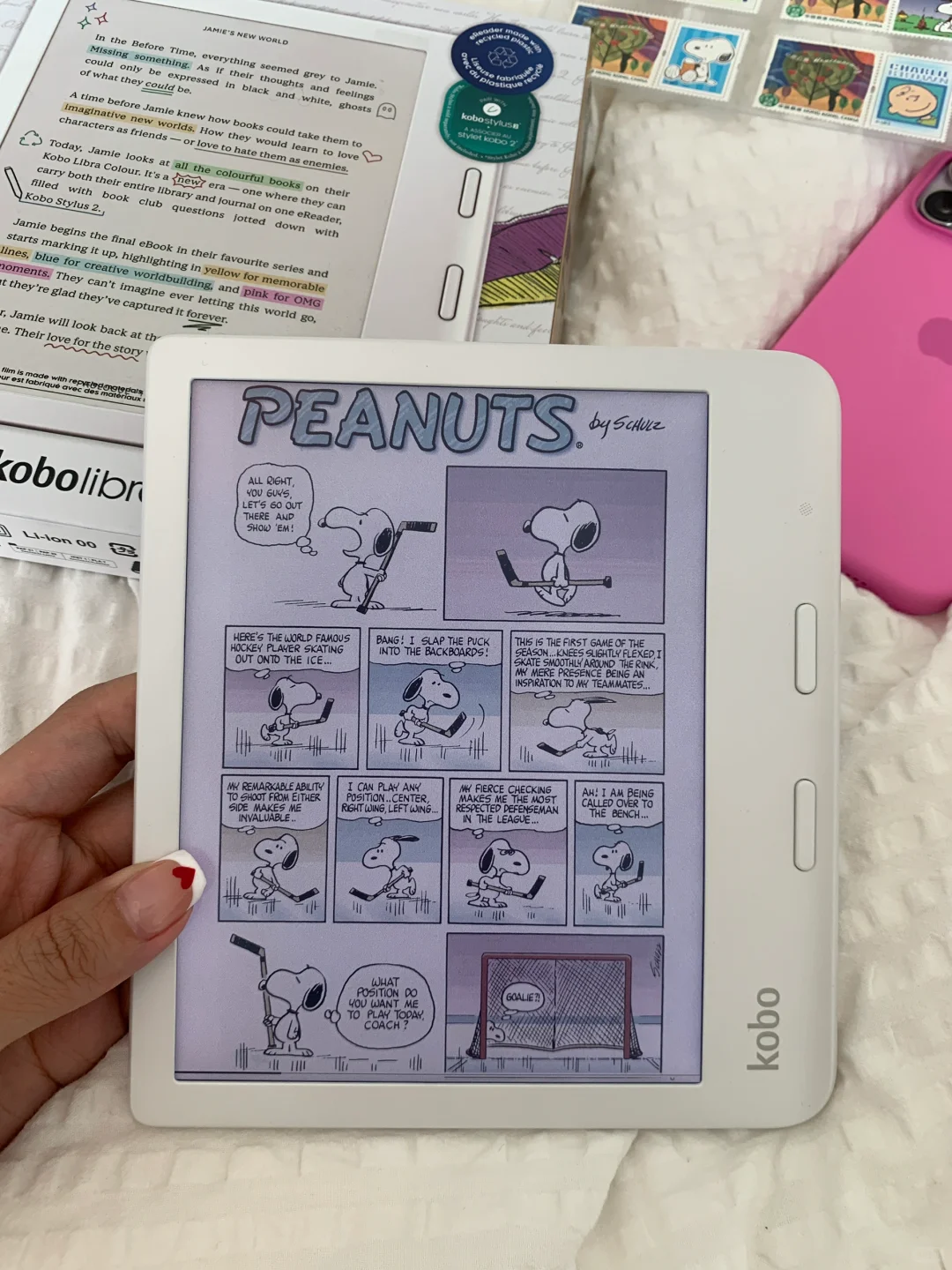 Kobo libra colour 真的太香了