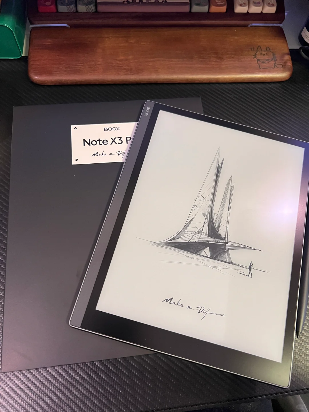 拿到了，文石notex3pro，国补真香啊！