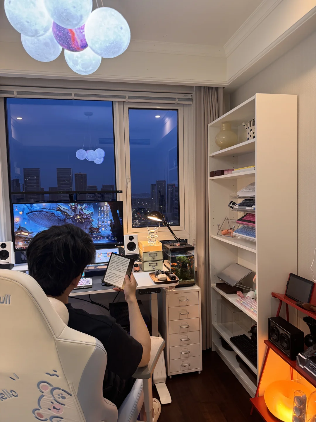 📕在窗前用电纸书后，再也没有买过纸质书！
