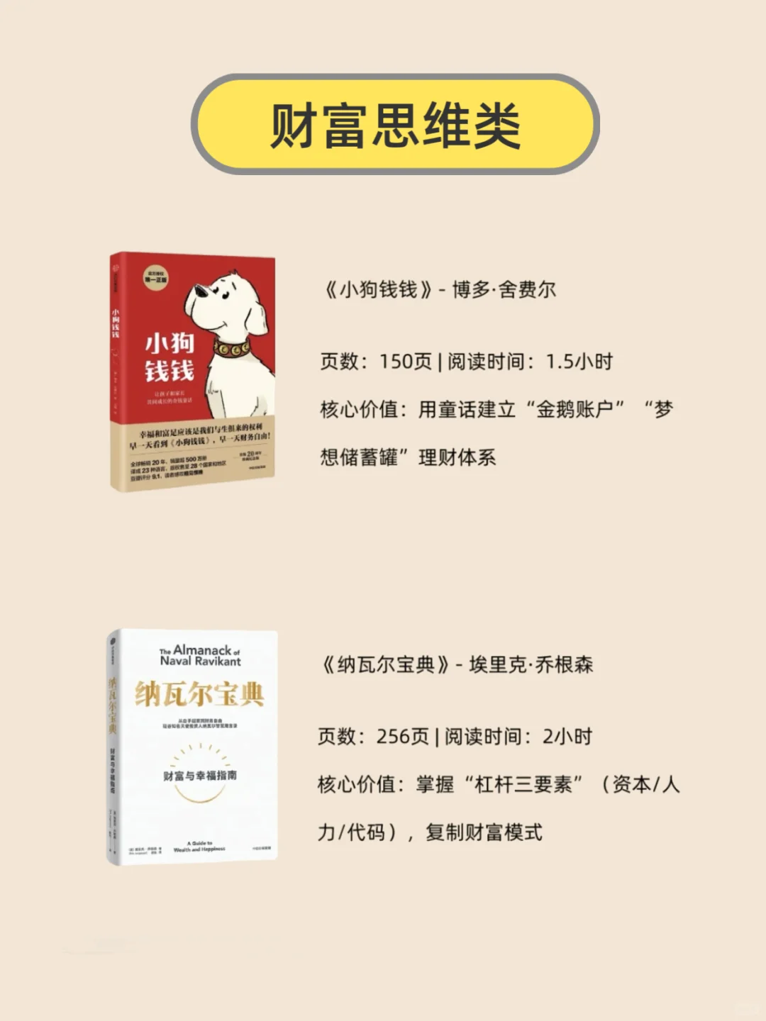 2小时读完，影响一生的10本书 🔥🔥🔥