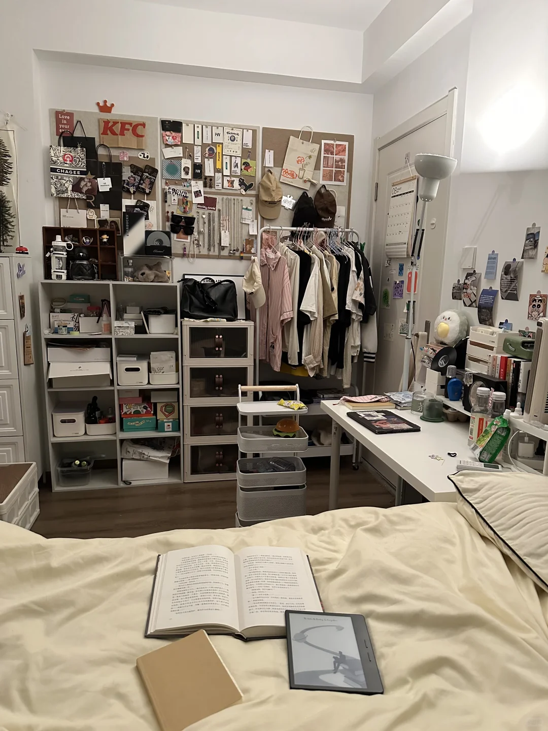 好喜欢我的小房间，看书宅一整天📖