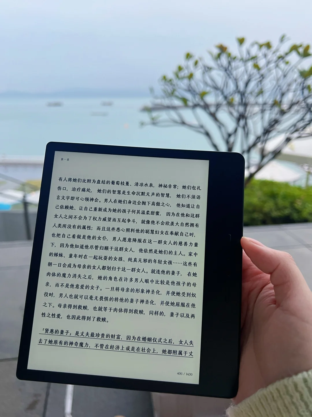 我不停地阅读，只是为了找回内心的平静
