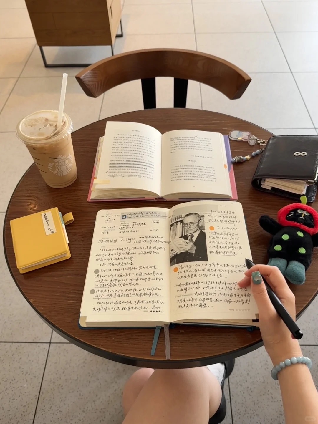 保持阅读，保持写作。将手机保持在一丈以外。