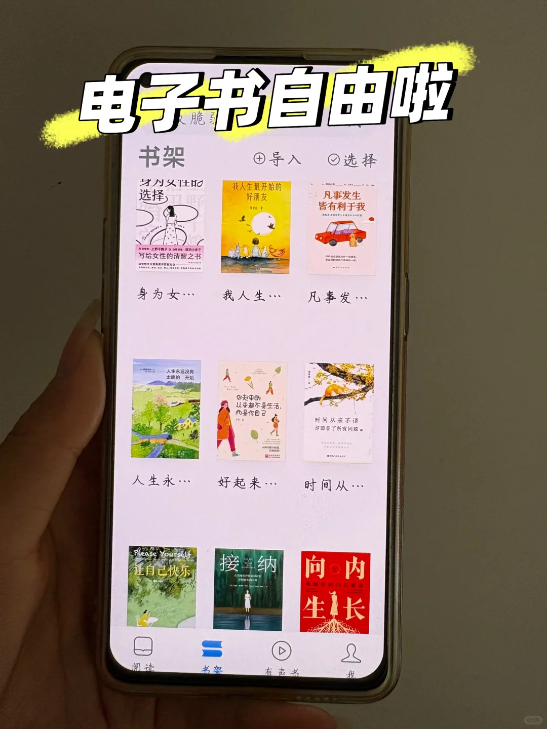 终于实现电子书自由！我的宝藏书库大公开 ✨