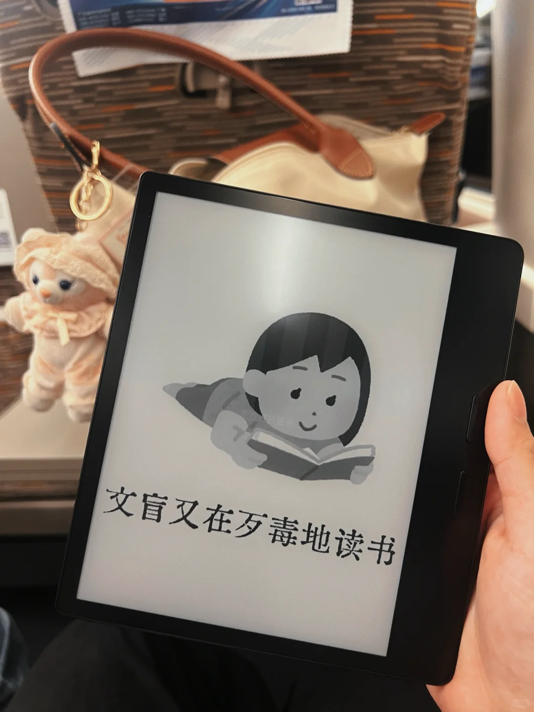 我不停地阅读，只是为了找回内心的平静
