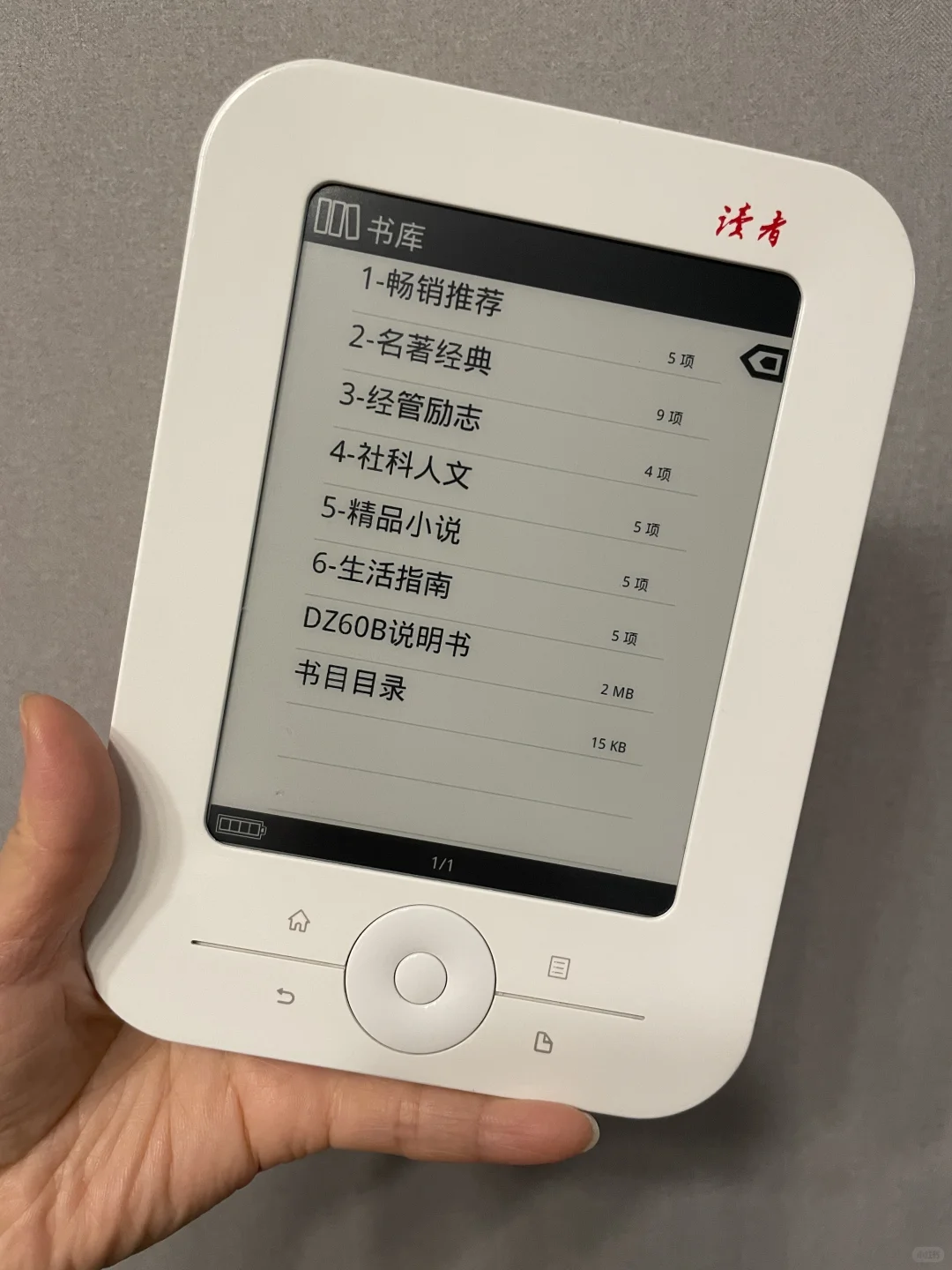 今天的幸福时古董阅读器/读者阅读器给的