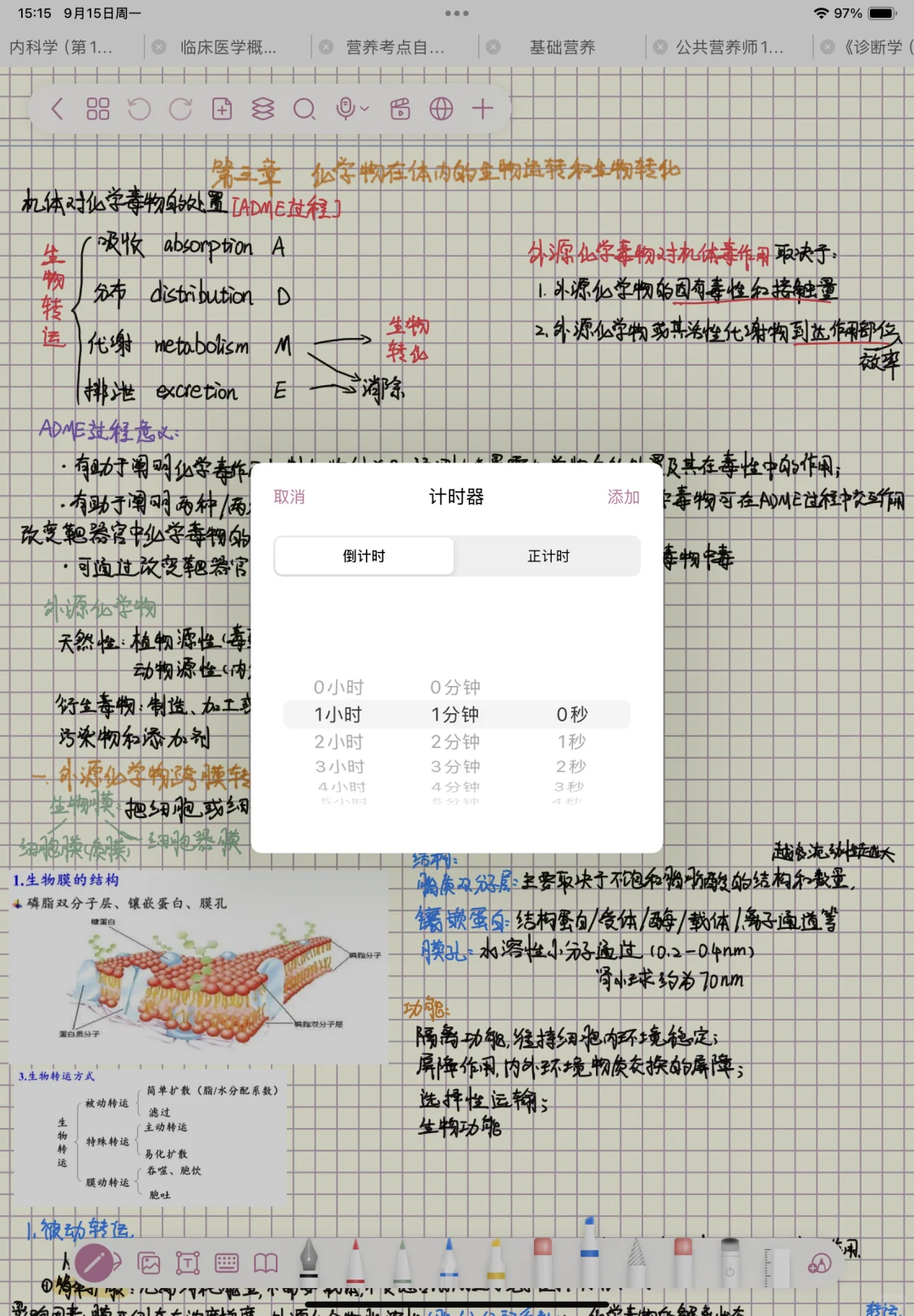 我的自由笔记无纸化学习分享