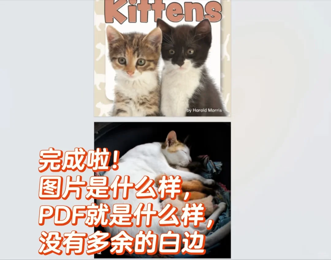 自制绘本图片转PDF教程