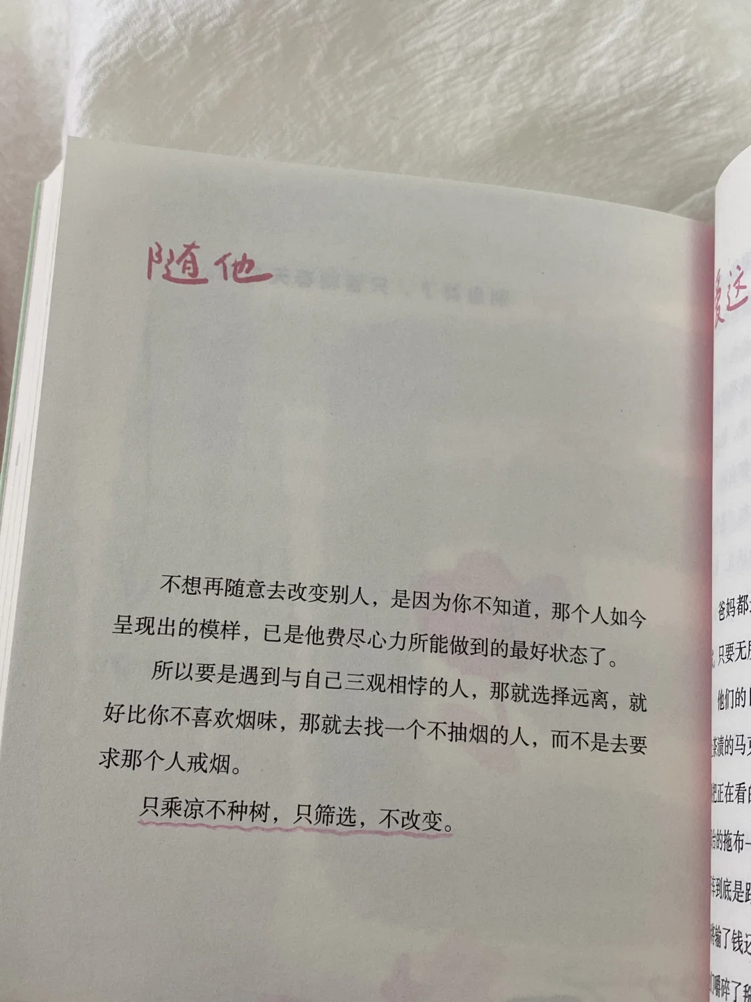 终于等到张皓辰新书，真的太太治愈了