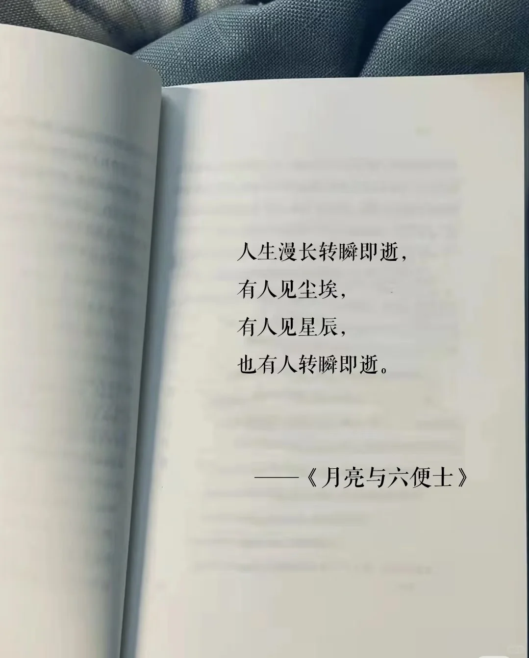 《月亮与六便士》“等我攒够了六便士…”