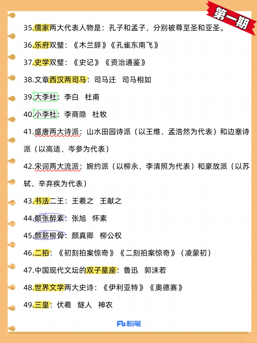 教资文化素养常考的200个常识🔥18分拿捏
