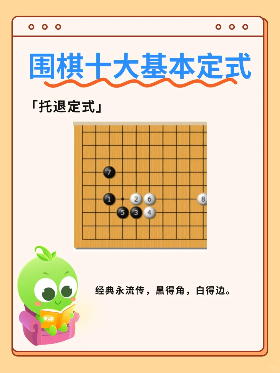 围棋十大定式👇 新手必看 收藏学起来！