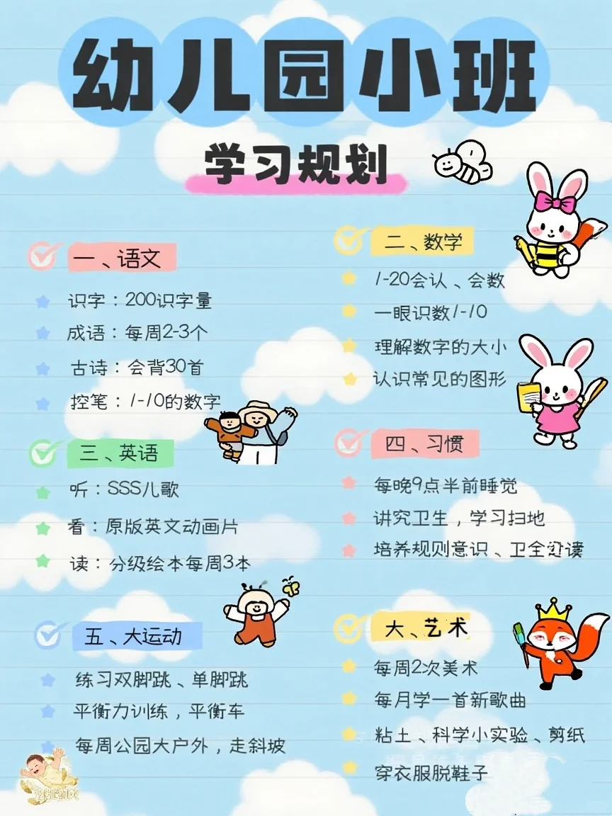 不费妈！小班鸡娃学习规划，娃进步超快👍