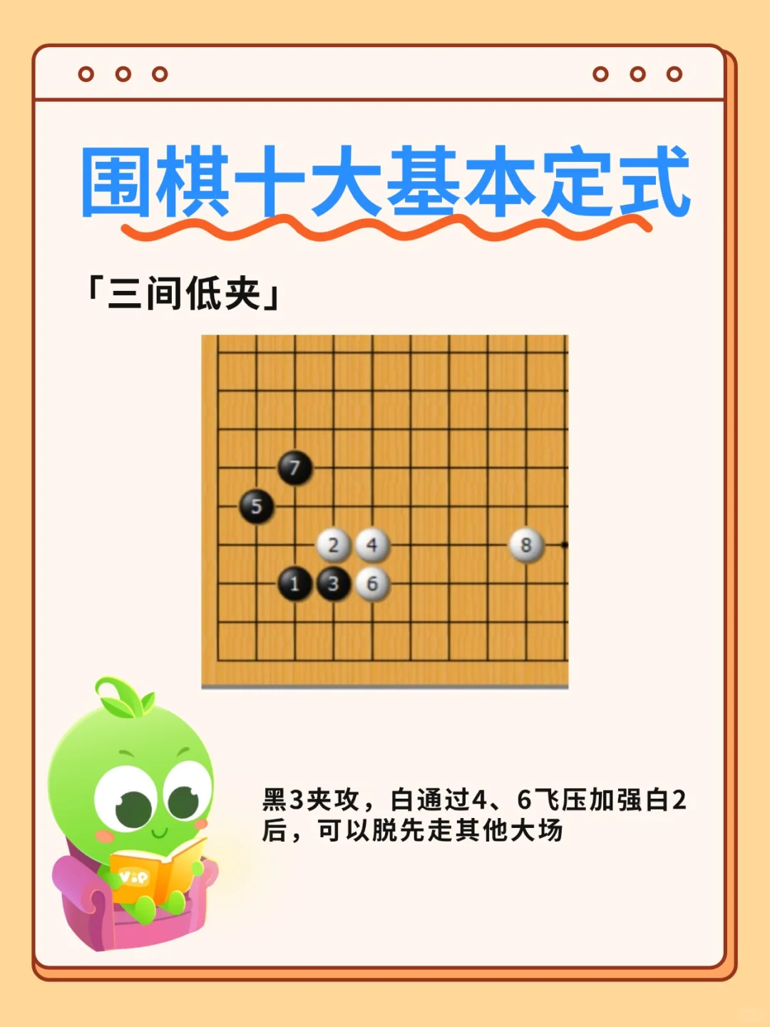 围棋十大定式👇 新手必看 收藏学起来！