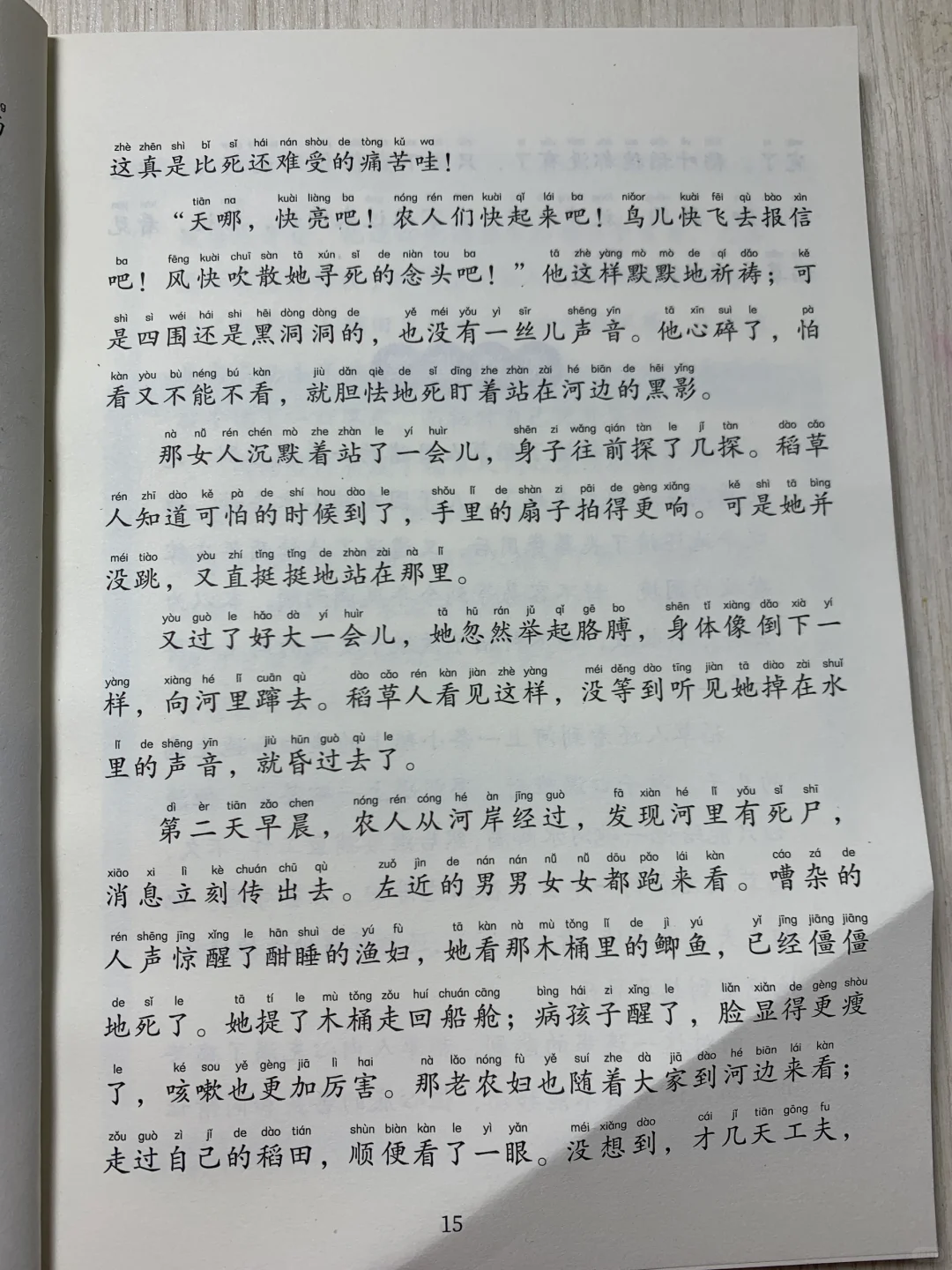 小学三年级必读课外书《稻草人》