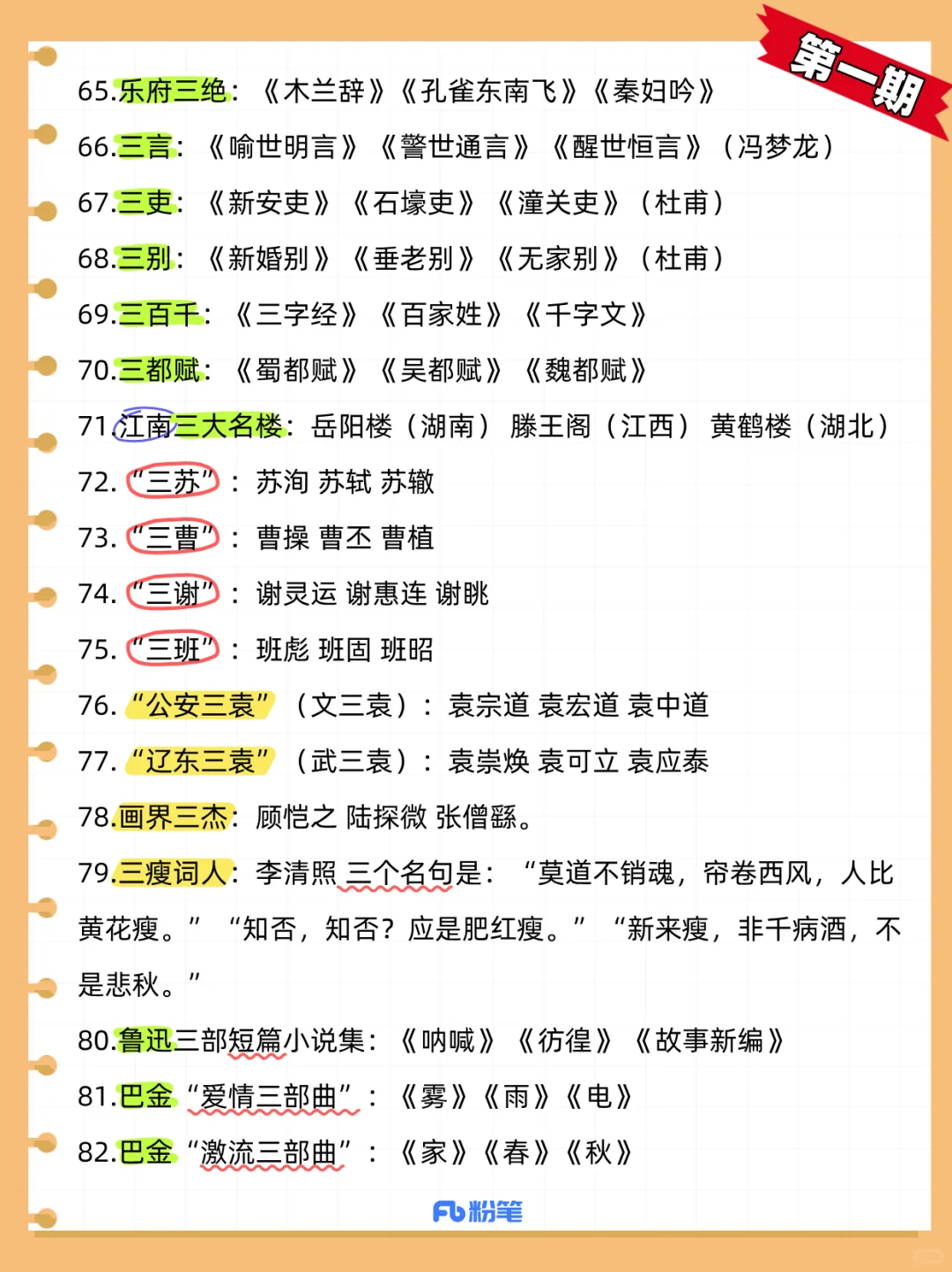 教资文化素养常考的200个常识🔥18分拿捏