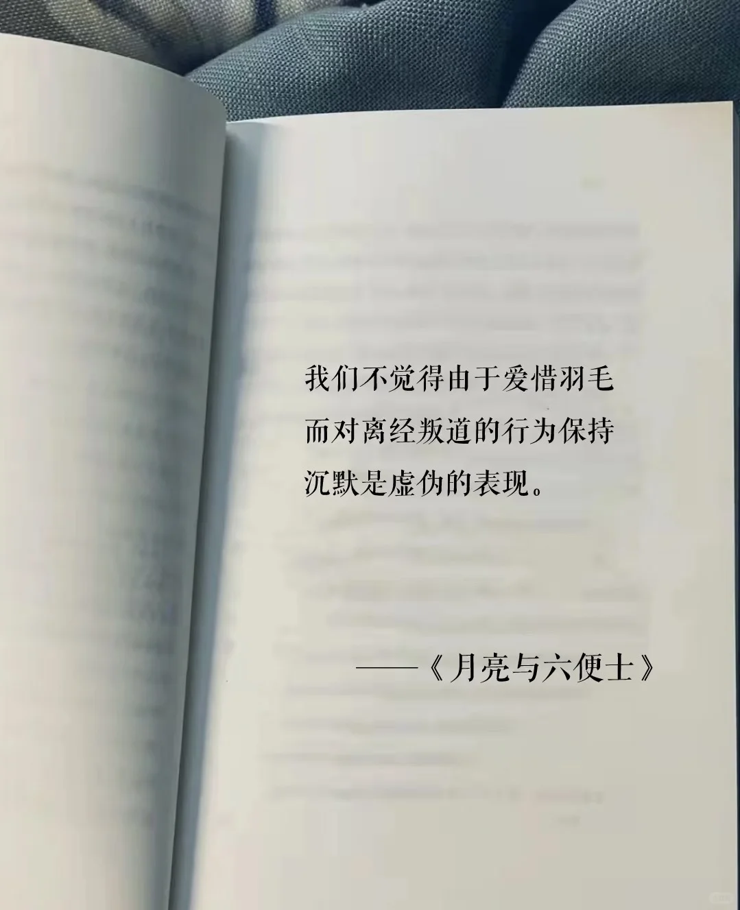 《月亮与六便士》“等我攒够了六便士…”