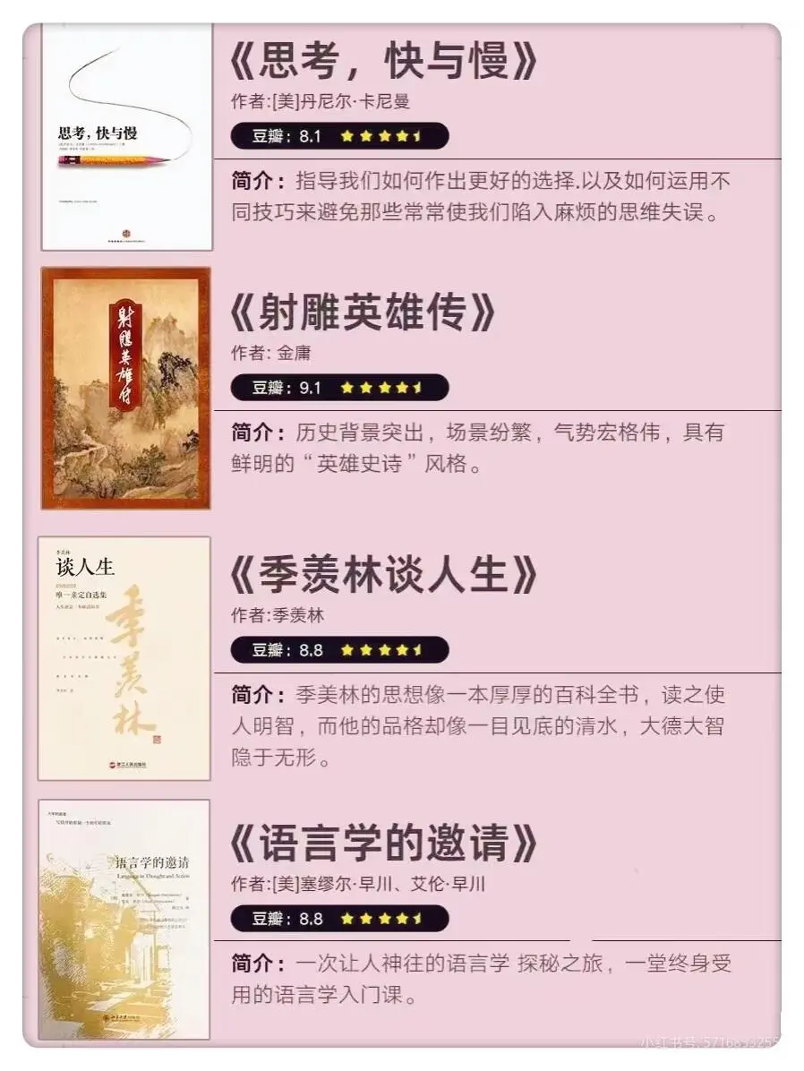 清华北大图书馆借阅最多的40本书