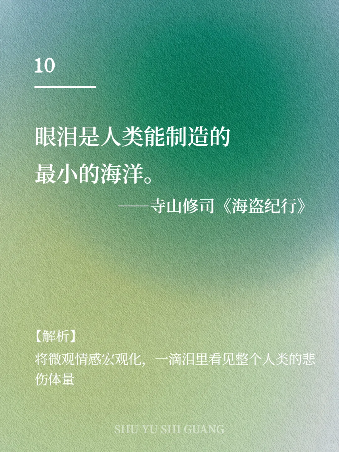 那些穷极一生也写不出的顶级文笔