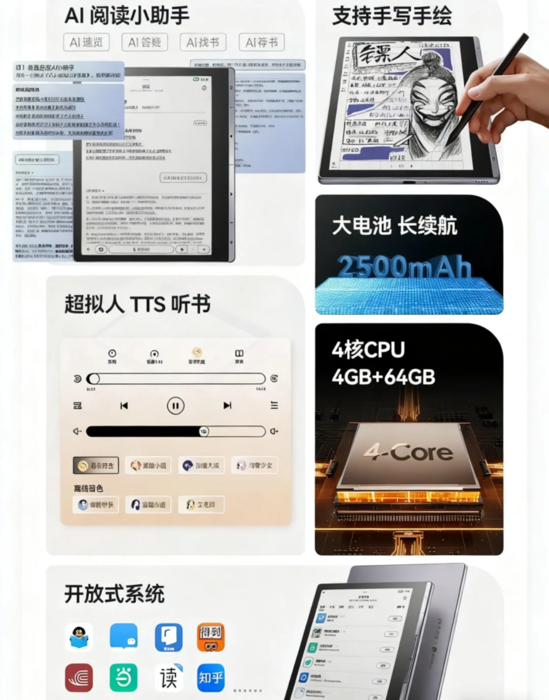 讯飞联合起点读书推出讯飞起点阅读器