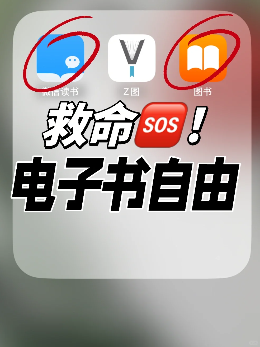 姐妹们！别再花钱买书了！读书自由看这篇🐮
