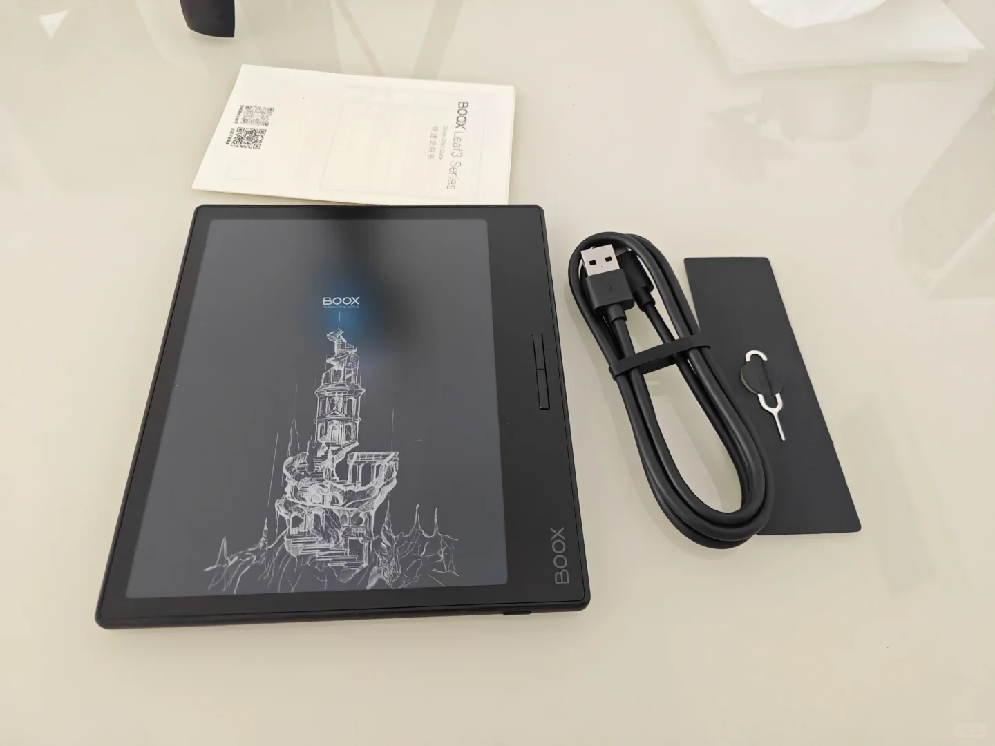 入手了文石Leaf3电子书阅读器，聊聊感受