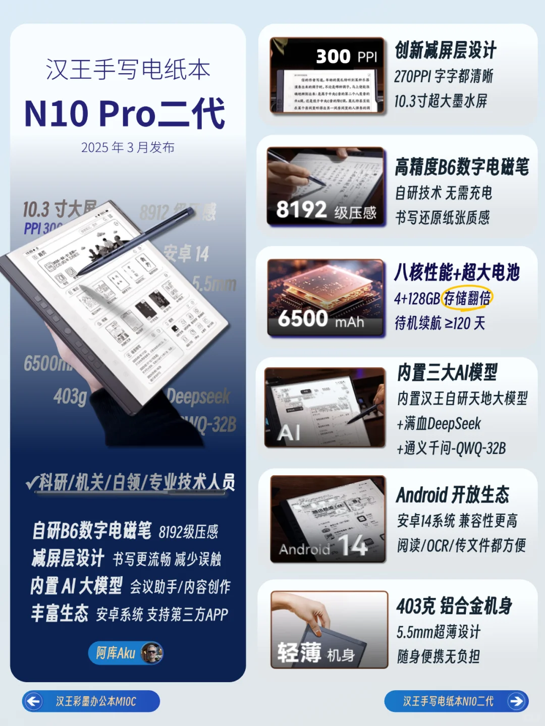 超详细❗️盘点2025年电纸书品类怎么选