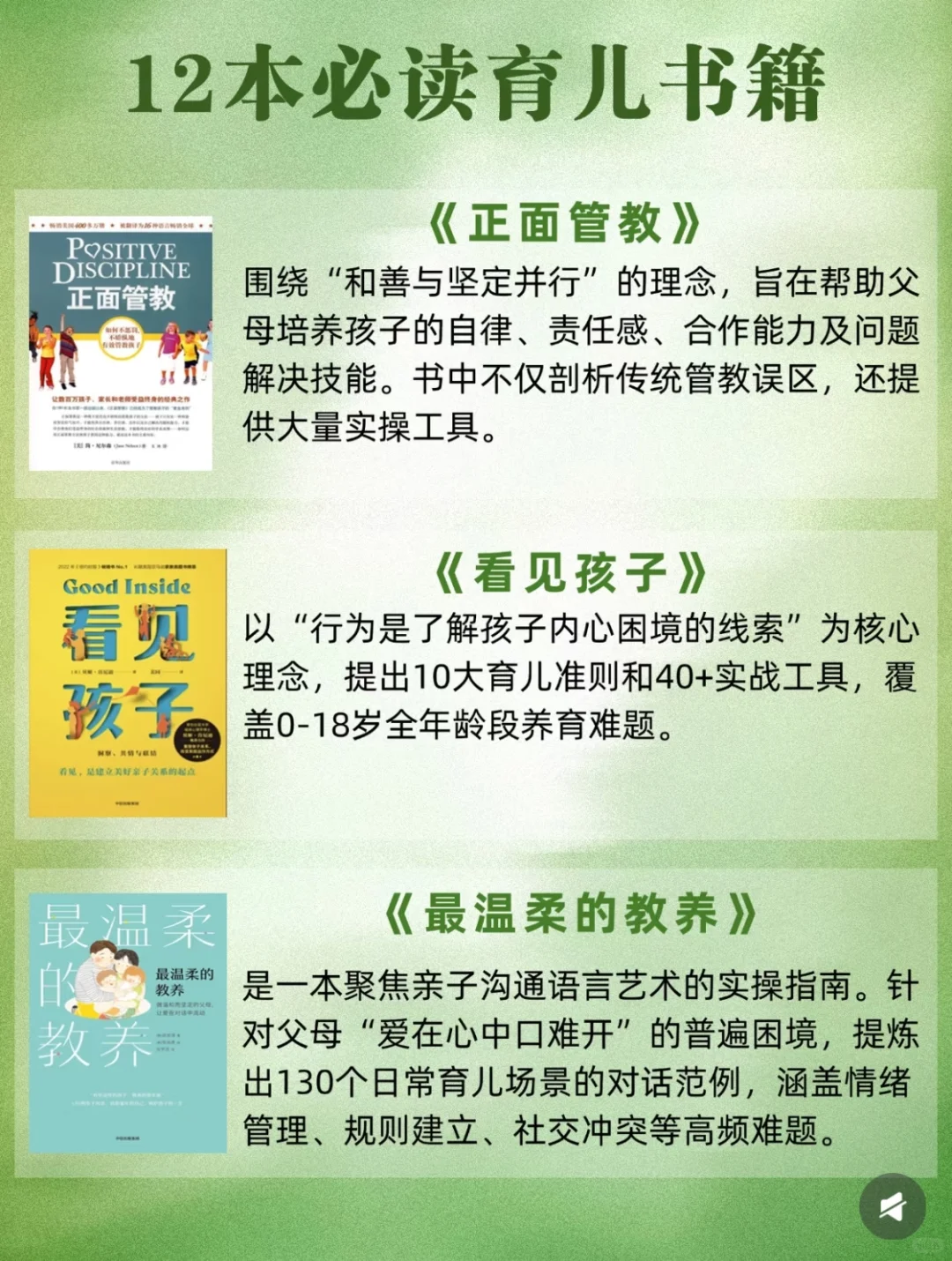 人民日报推荐必读育儿书籍📚家长们快码住