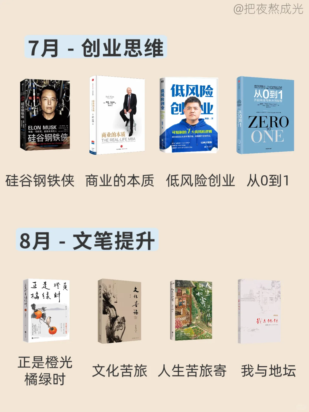 2025年必读的48本书🔥🔥狠狠提升自己