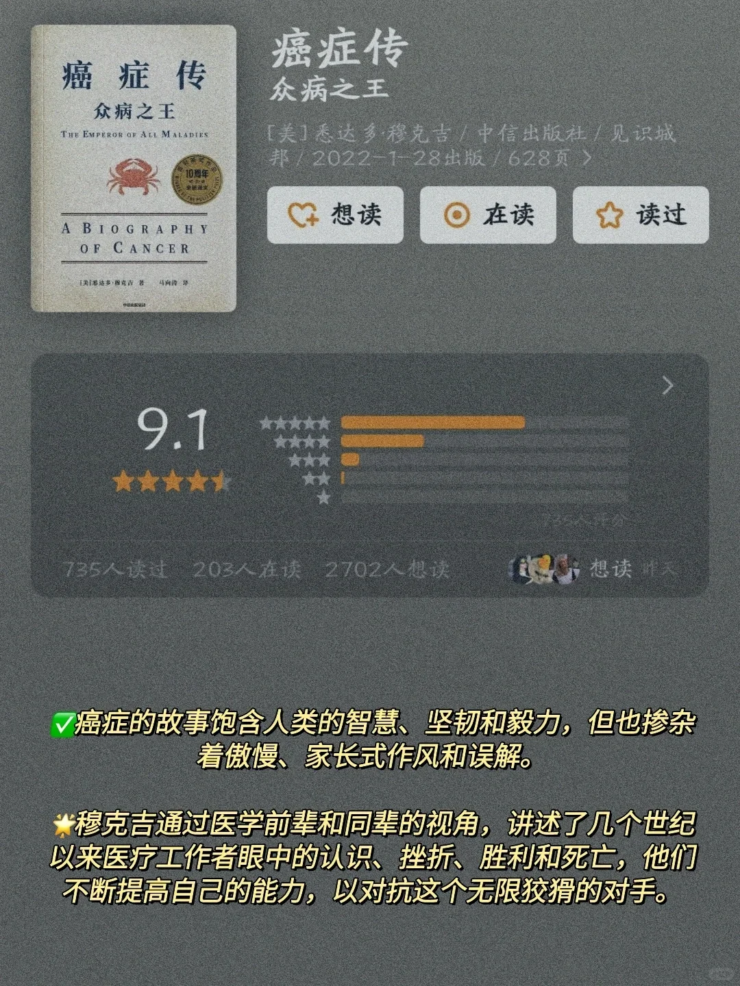 医学生狂刷这7⃣本书🔥 认知格局炸裂❗