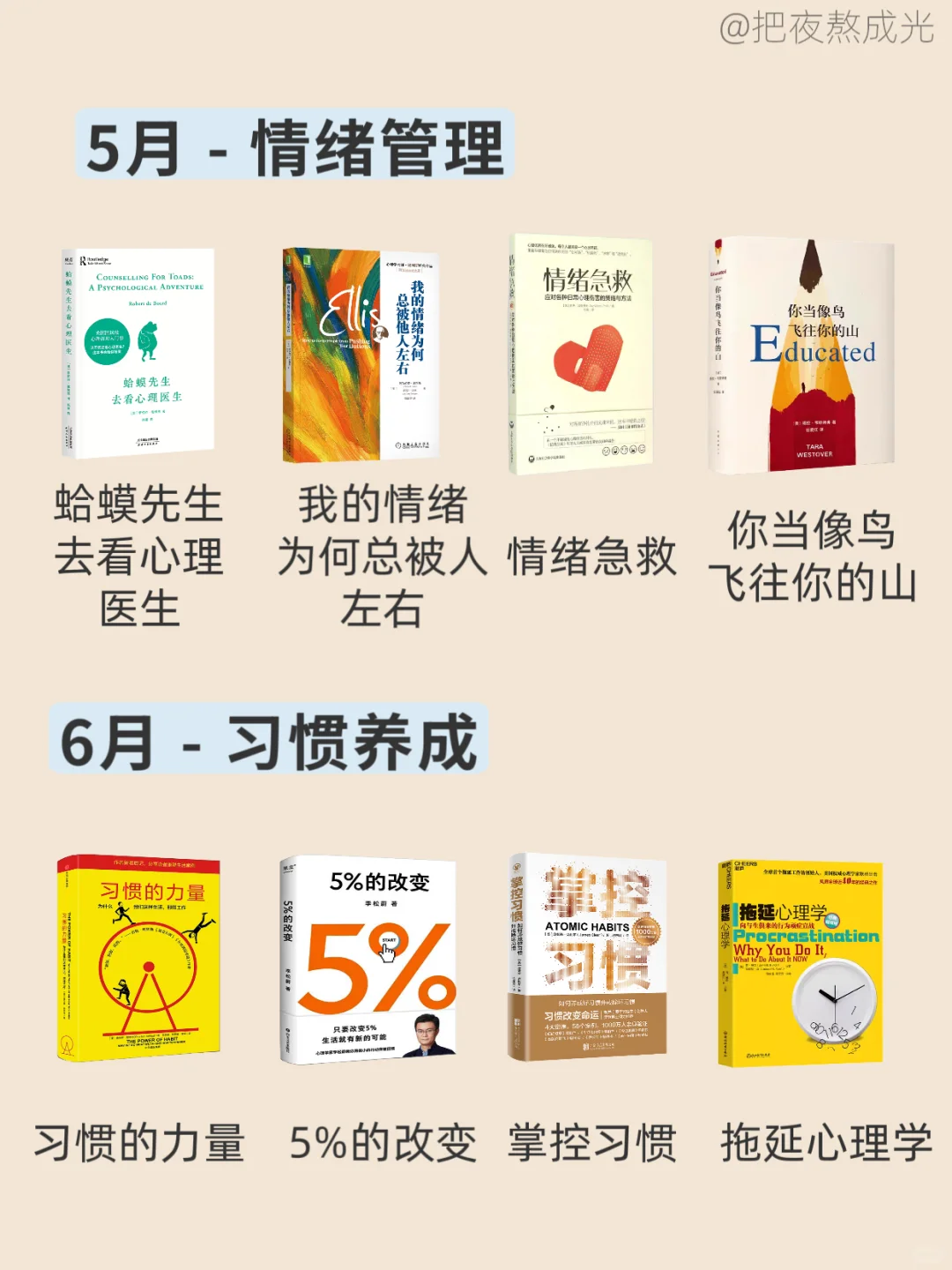 2025年必读的48本书🔥🔥狠狠提升自己