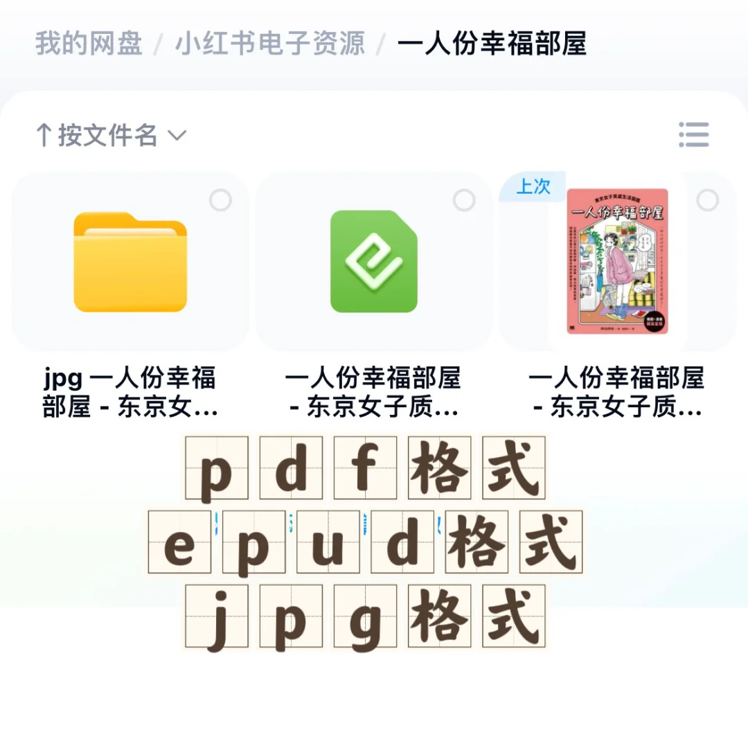 电子书｜一个人在家工作生活的幸福部屋🍜🌭